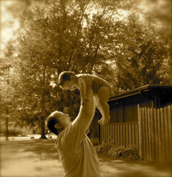 How do you greet your family after a long day of work?