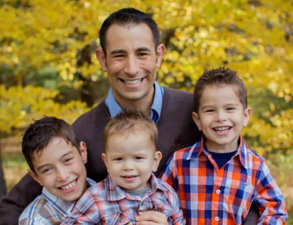 card castles with dad