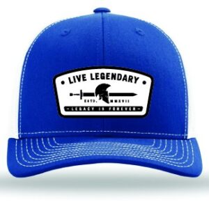 The Legend Hat - Royal Blue | White