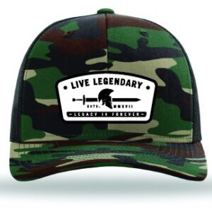The Legend Hat - Camo | Black