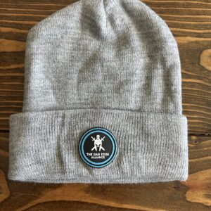 The DEA- grey cuffed beanie